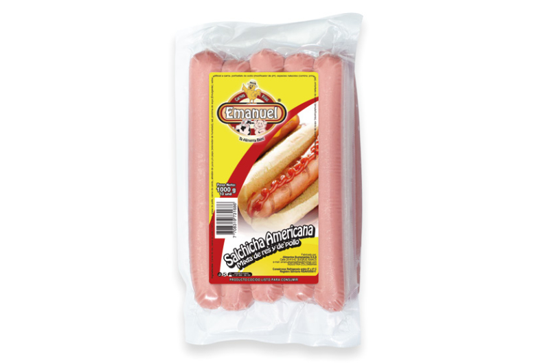 Salchichas Emanuel Carnes Frías